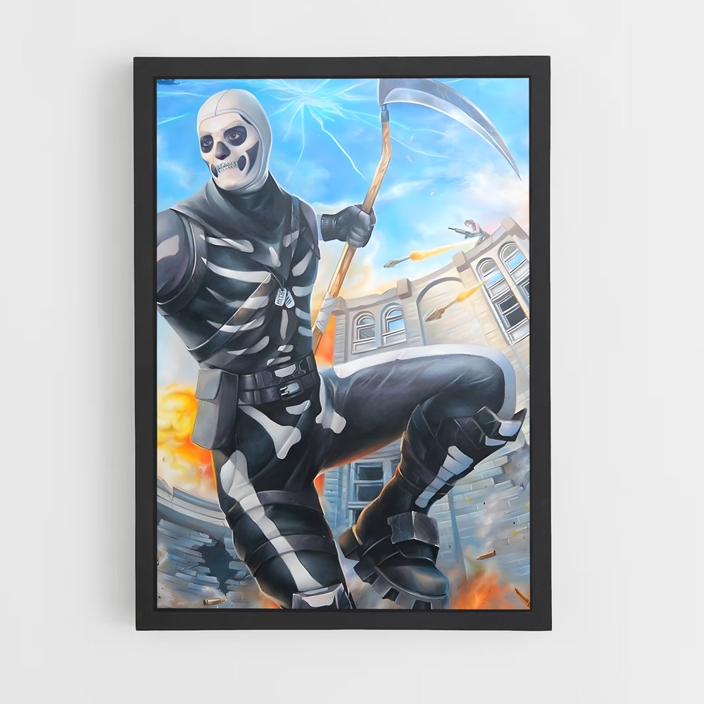 Poster Le Duel Éternel – affiche Fortnite (vue 2)